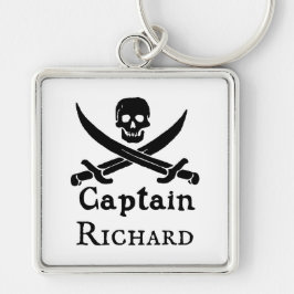 Chaveiro Capitão Pirata Personalizado