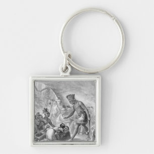 Chaveiro Capitão Smith salvado por Pocahontas