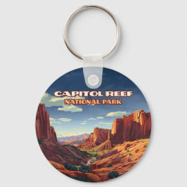 Chaveiro Capitol Reef National Park Utah Desert Vintage