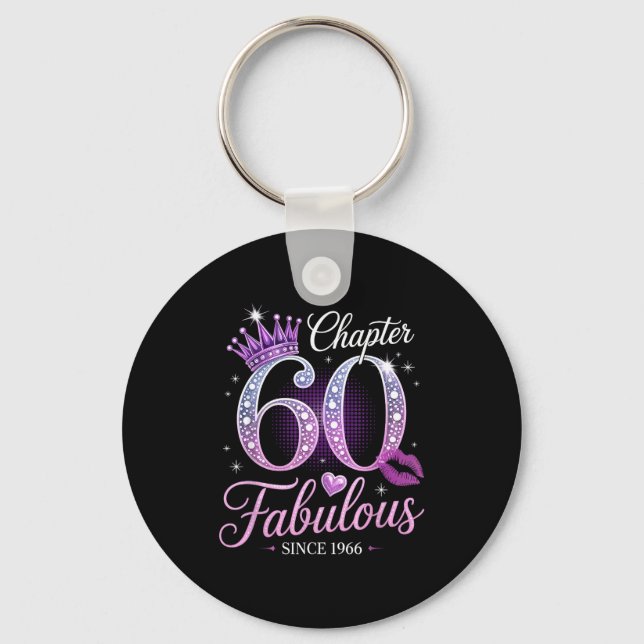 Chaveiro Capítulo 60 Fabuloso Desde 1966 Rainha de Aniversá (Frente)