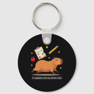 Chaveiro Capivara Comeu Meu Plano De Aula Professor Aluno C