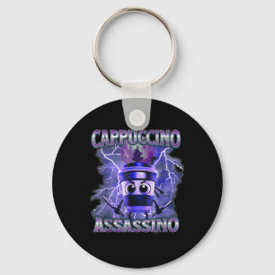 Chaveiro Cappuccino Ino Café Amante Do Brainrot Memória Ita