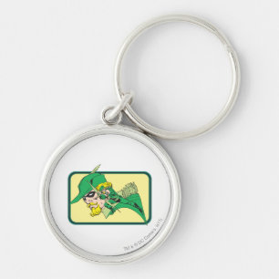 Chaveiro Captura de Cabeça de Seta Verde