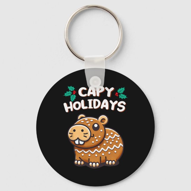 Chaveiro Capy Holidays Natal Baking Gingercake Cookie (Frente)