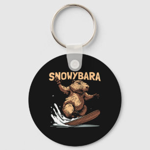 Chaveiro Capybara Snowboard - Snowboard Snowboard Snowboard