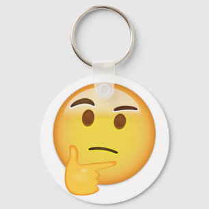Chaveiro Cara de pensamento Emoji