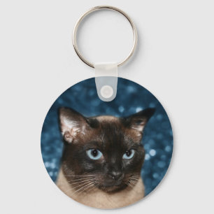 Chaveiro Cara do gato Siamese