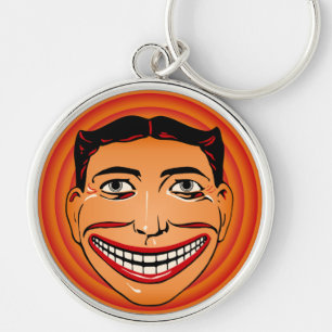 Chaveiro Cara engraçada Tillie de Coney Island do vintage