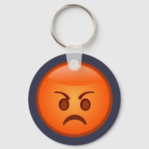 Chaveiro Cara louca de Emoji
