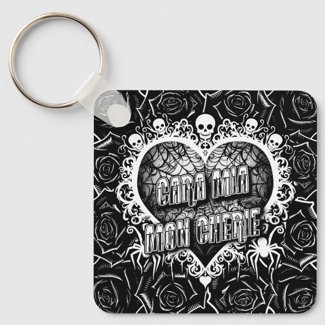 Chaveiro Cara Mia, Mon Cherie (Frente)