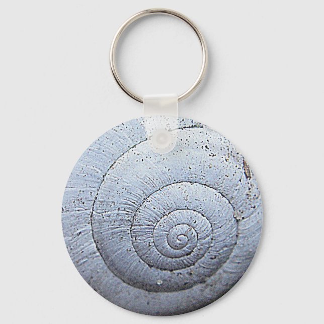 Chaveiro Caracol-chave de cinza (Frente)