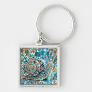 Chaveiro Caracol Joia Brilhante