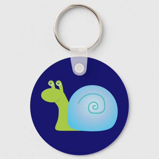 Chaveiro Caracol Verde (Frente)