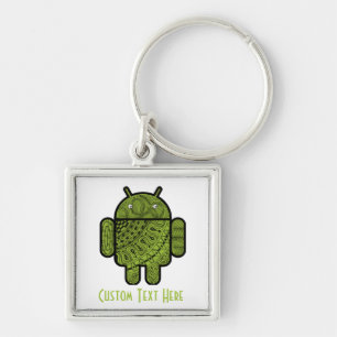Chaveiro Caractere de porta Pancho para o robô Android™