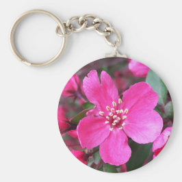 Chaveiro Caranguejo-Flor Rosa