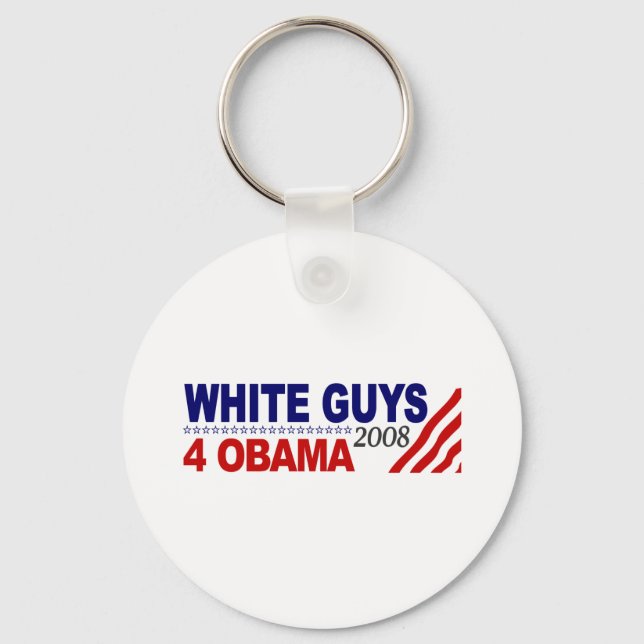 Chaveiro Caras brancas 4 Obama (Frente)