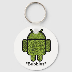 Chaveiro Caráter de porta de bolhas para o robô Android™