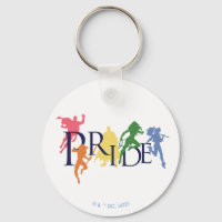 Caráter do Orgulho da Liga da Justiça Silhouettes