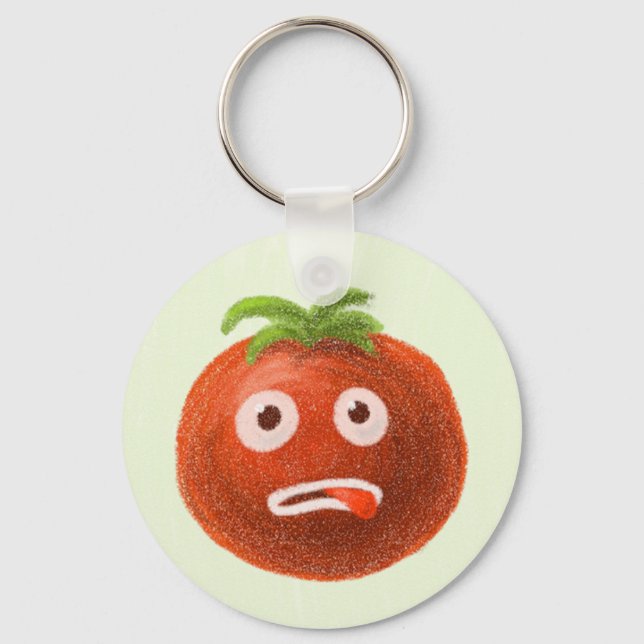 Chaveiro Caráter Engraçado Tomato (Frente)