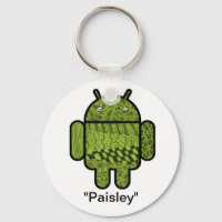 Caráter Paisley Doodle para o robô Android™