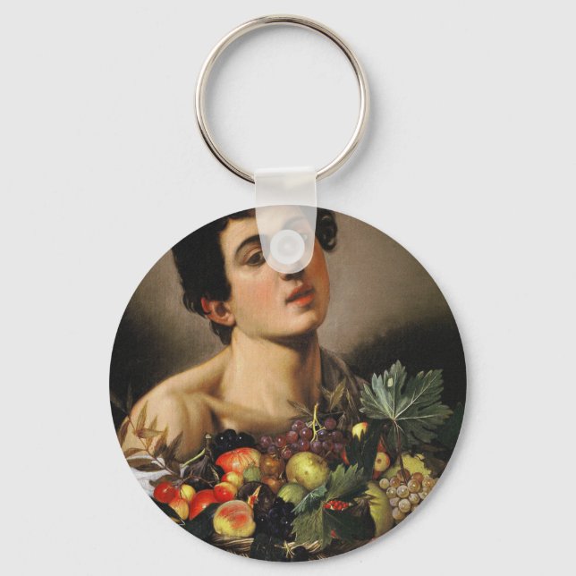 Chaveiro Caravaggio - Garoto Com Cesta De Fruta (Frente)