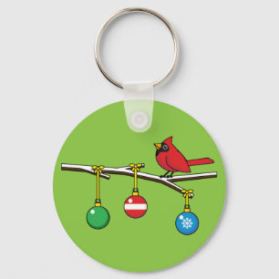 Chaveiro Cardeal Vermelho no Ramal da Bare de Natal