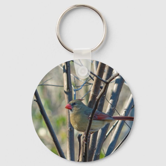 Chaveiro Cardinal feminino (Frente)