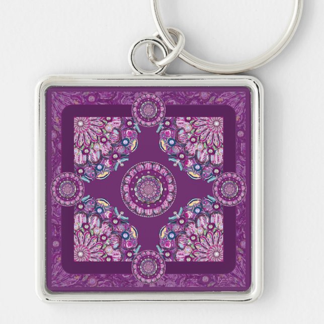 Chaveiro Cardinal Red Rosace (Frente)