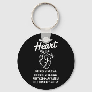 Chaveiro Cardiology Art for Men Women Cardiac Nurse