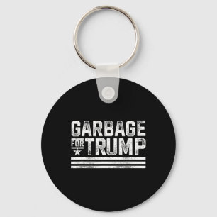 Chaveiro Carga para Trump 2024 Lixo Trump Vintage Carga par