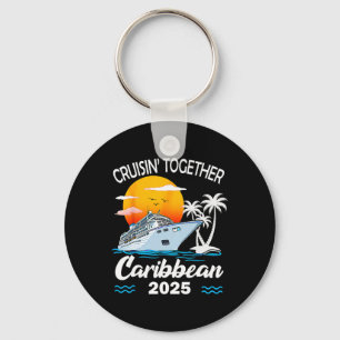Chaveiro Caribe Cruisin Juntos - Família Vaca Cruise 2025