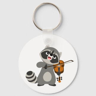 Chaveiro Caricatura Bonita De Violino