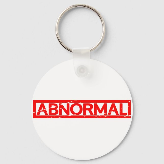 Chaveiro Carimbo anormal (Frente)