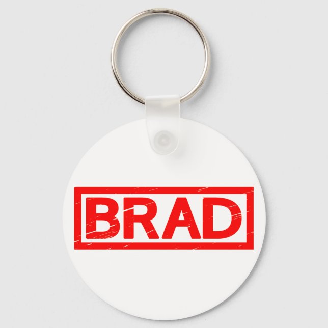 Chaveiro Carimbo Brad (Frente)