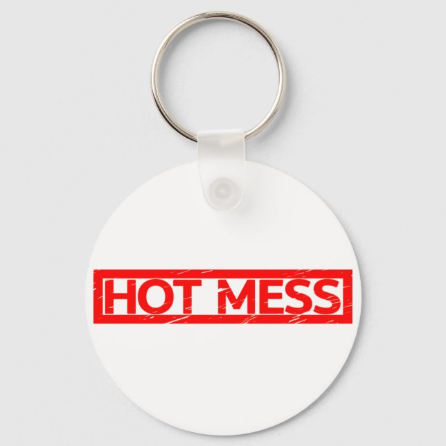 Chaveiro Carimbo de Mess Quente (Frente)