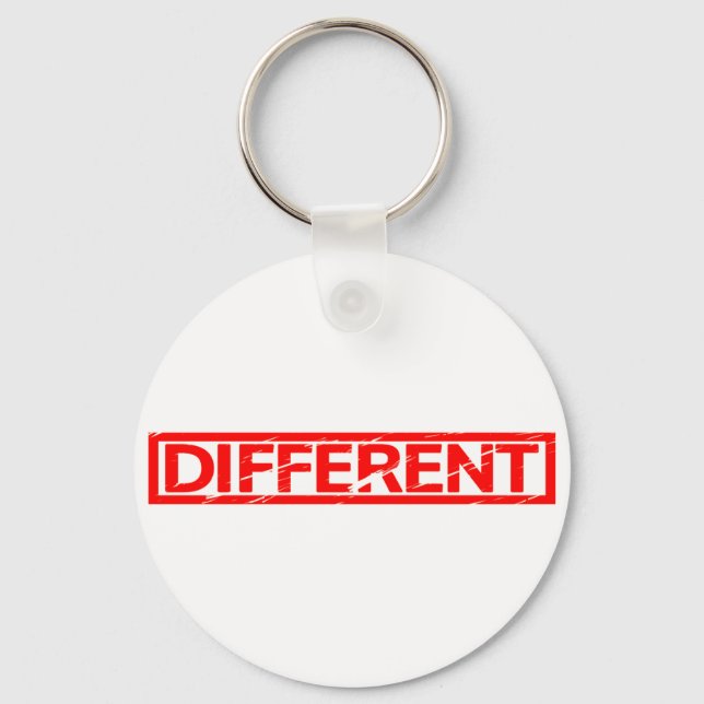 Chaveiro Carimbo Diferente (Frente)