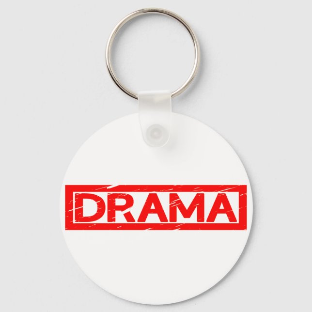 Chaveiro Carimbo do Drama (Frente)