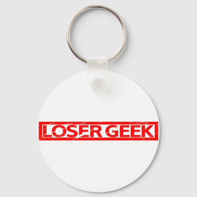 Chaveiro Carimbo do Geek perdido (Frente)