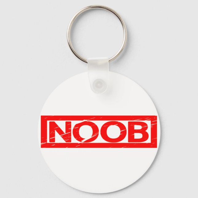 Chaveiro Carimbo do Noob (Frente)