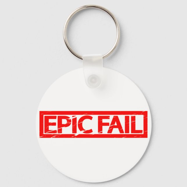 Chaveiro Carimbo Epic Fail (Frente)