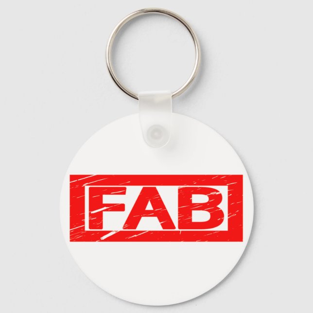 Chaveiro Carimbo Fab (Frente)