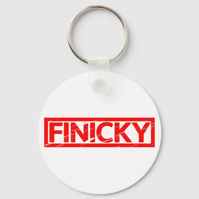 Chaveiro Carimbo Finicky (Frente)