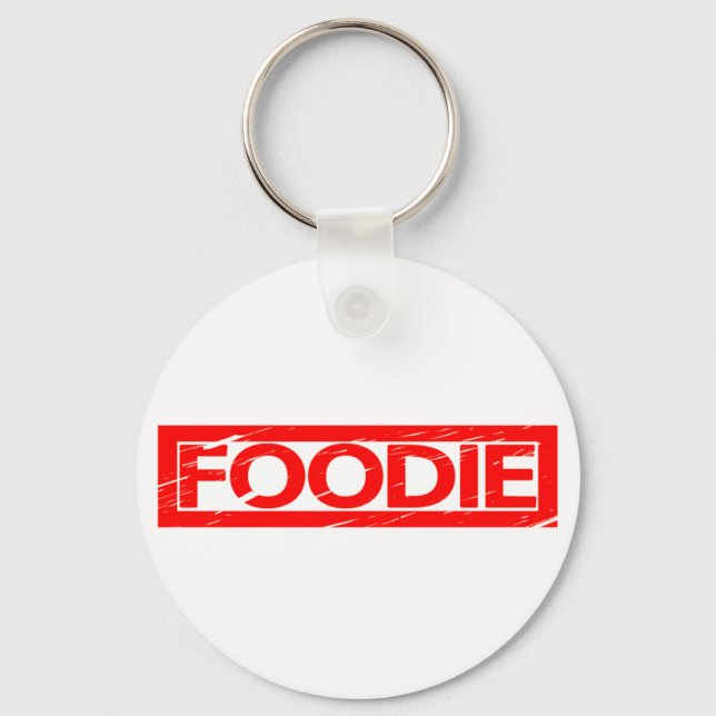 Chaveiro Carimbo Foodie (Frente)