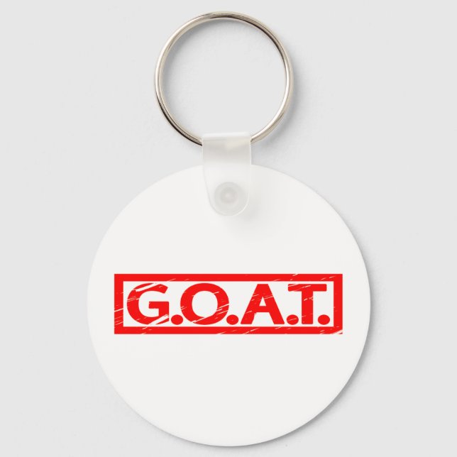 Chaveiro Carimbo G.O.A.T. (Frente)