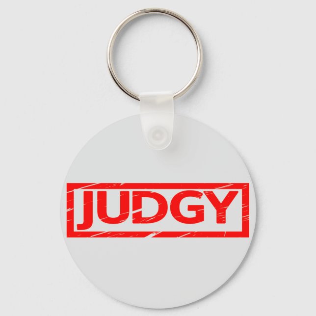 Chaveiro Carimbo Judgy (Frente)