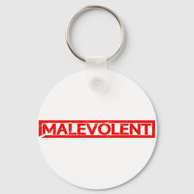 Chaveiro Carimbo Malevolente (Frente)