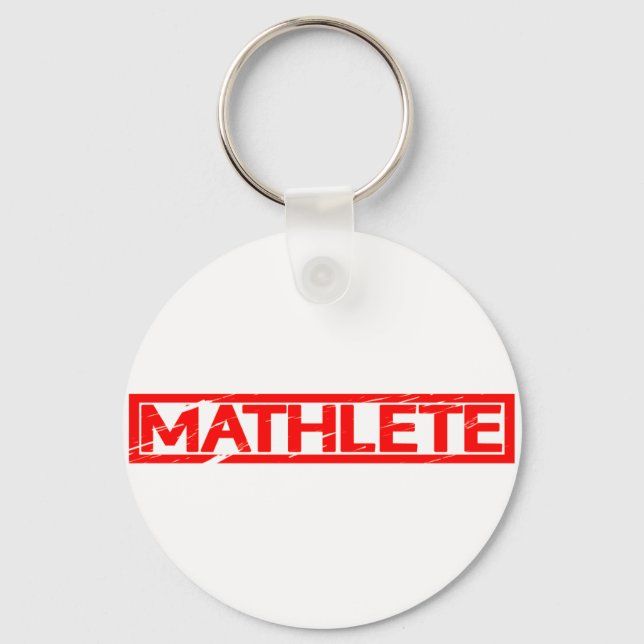 Chaveiro Carimbo Mathlete (Frente)