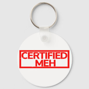 Chaveiro Carimbo Meh Certificado
