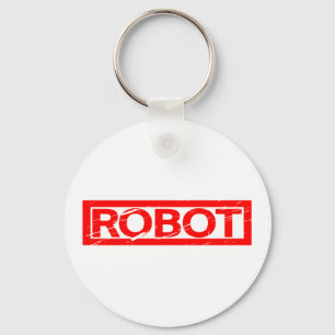 Chaveiro Carimbo Robot