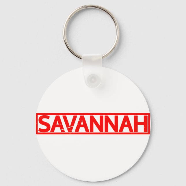 Chaveiro Carimbo Savannah (Frente)